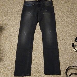 Slim Straight Guess Pants